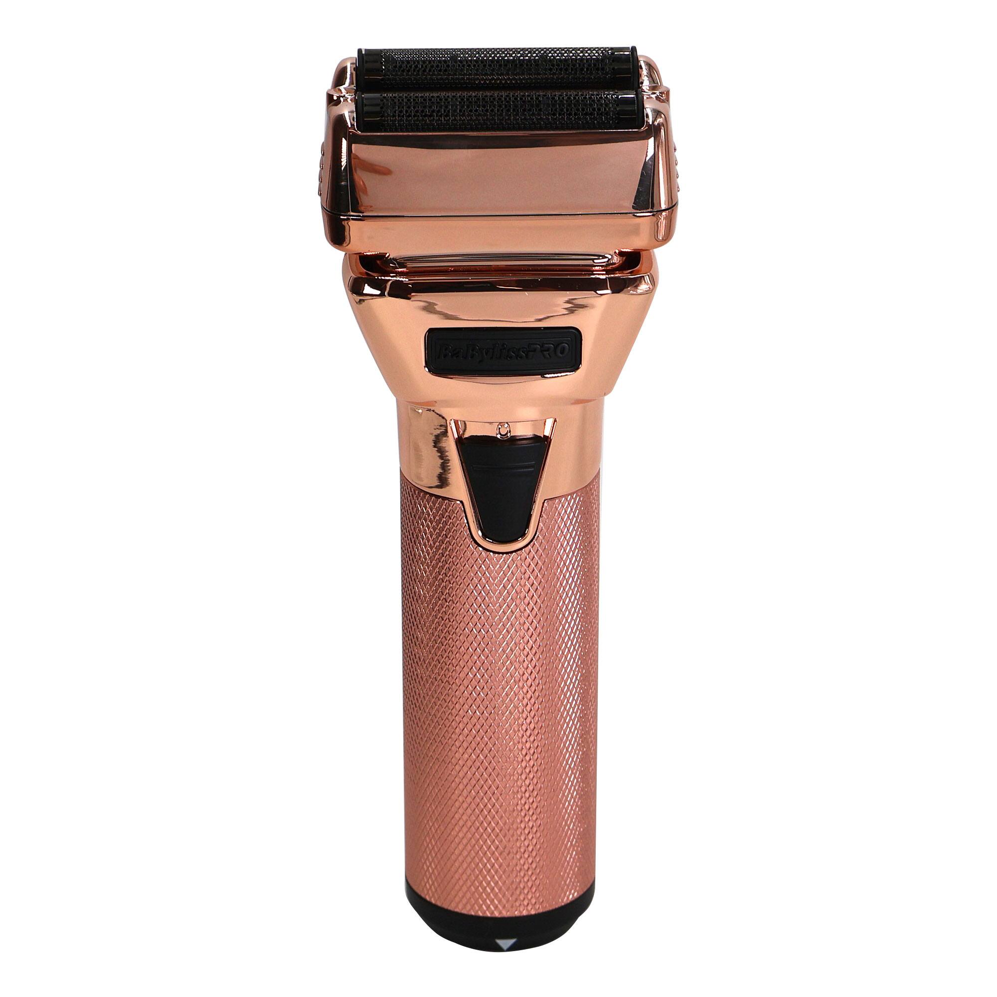 Alt View 1. Babyliss - BaByliss Pro FXONE ROSEFX All-Metal Interchangeable-Battery Shaver FX79FSRG - Rose.