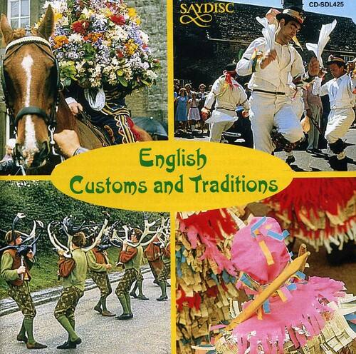 Various Artists - English Customs and Traditions   - COMPACT DISCS [CD]