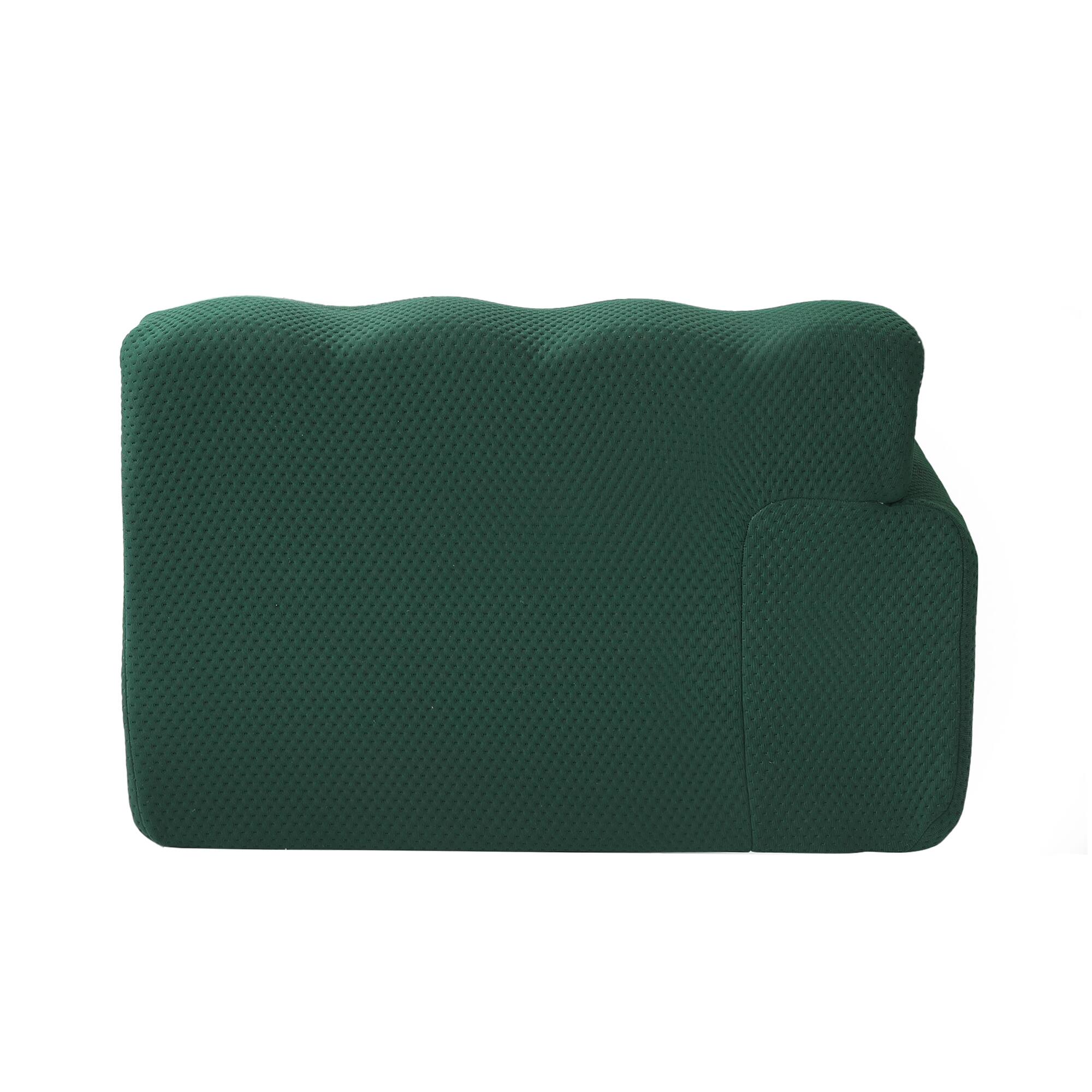 Alt View 10. Yardgrace - 102.4in Modular Sectional Couch, 2 Seats Breathable Floor Sofa, Modern Couch, Green - Green.