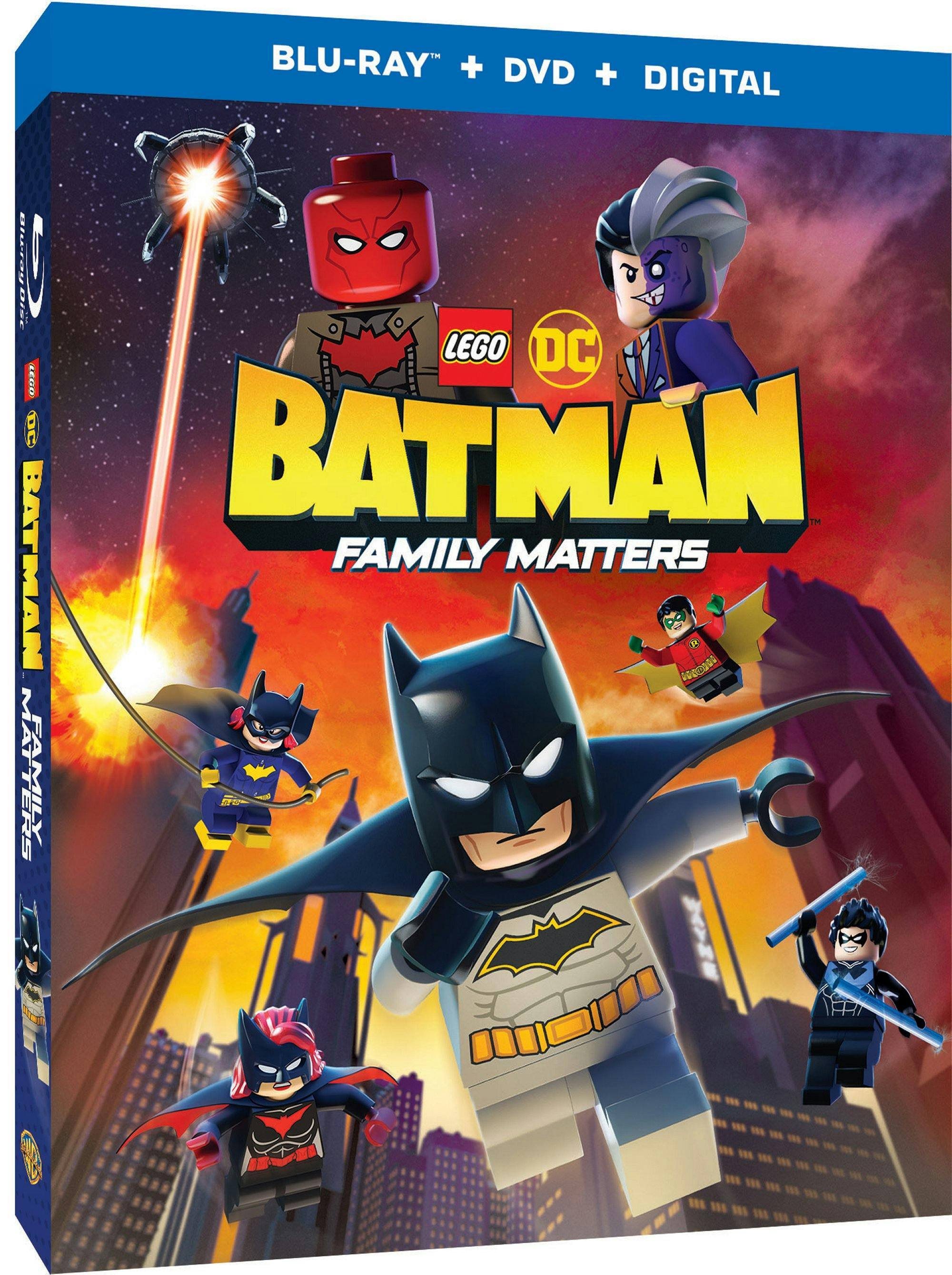 Angle. LEGO DC: Batman: Family Matters BD (Blu-ray + DVD) [Blu-ray].