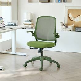 Anysun - Ergonomic Color Office Chair – High Back Mesh, Flipping Armrests, Molded Foam Seat – Rotating, Lifting Multi‑Functional - Green