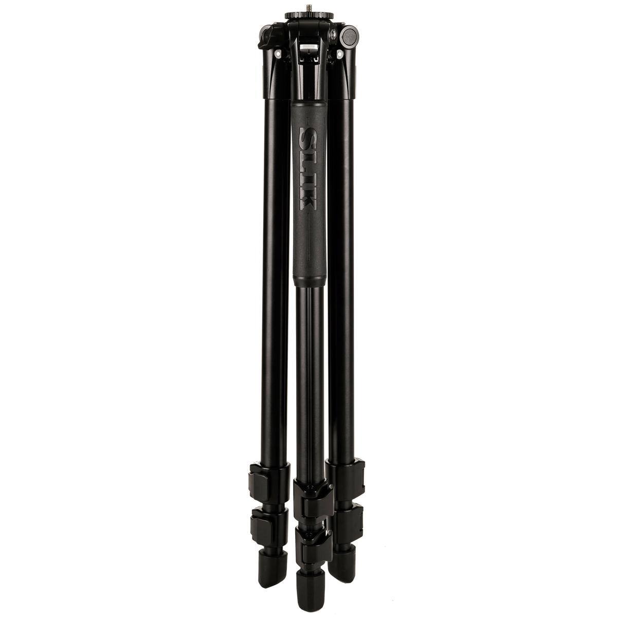 Alt View 1. Slik - Slik PRO AL-523 3-Section Aluminum Tripod Legs, 62.1" Max Height.