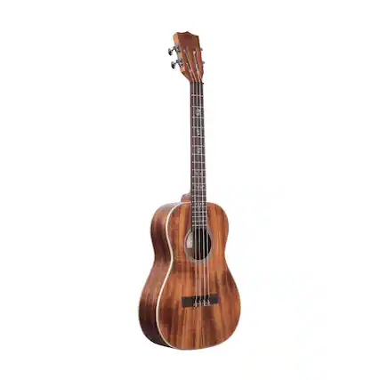 Front. Kala - Kala Brand Music Co. Solid Acacia Series Baritone Ukulele (Satin Natural).