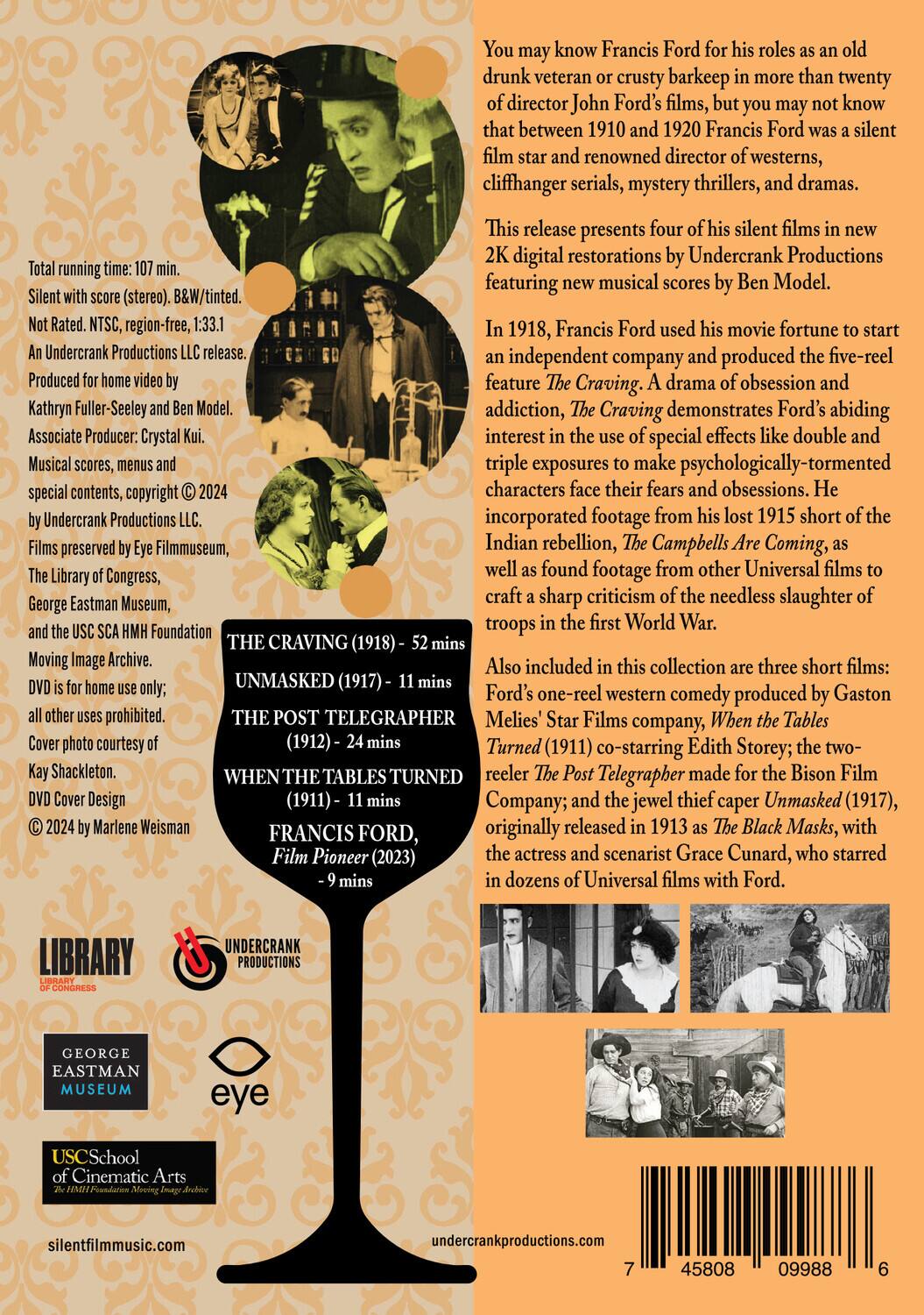 Alt View 1. The Craving (Restored)   - DVD.