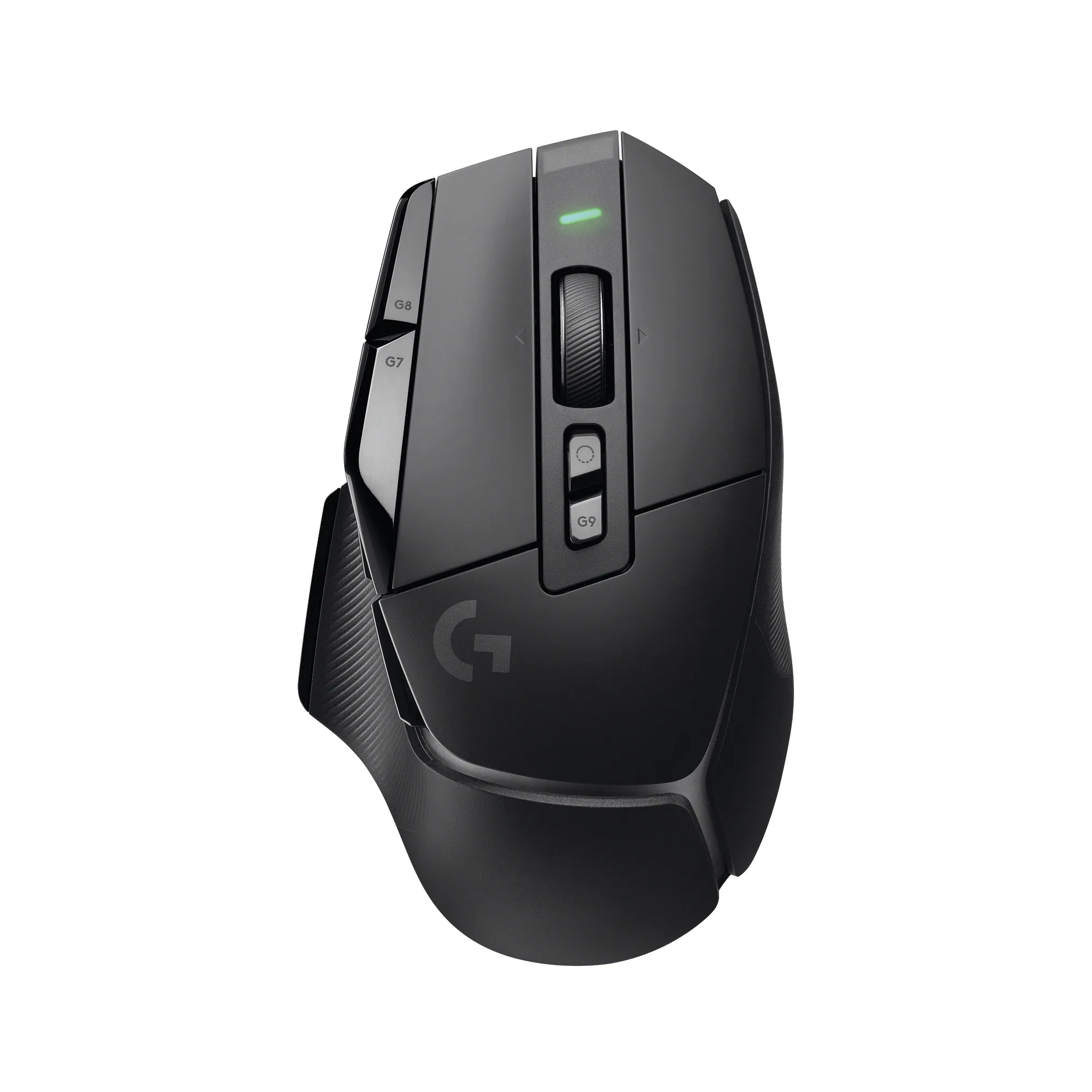 Front. Logitech - G502 X LIGHTSPEED Wireless Optical Gaming Mouse for Desktop with 44K Sensor - Black.