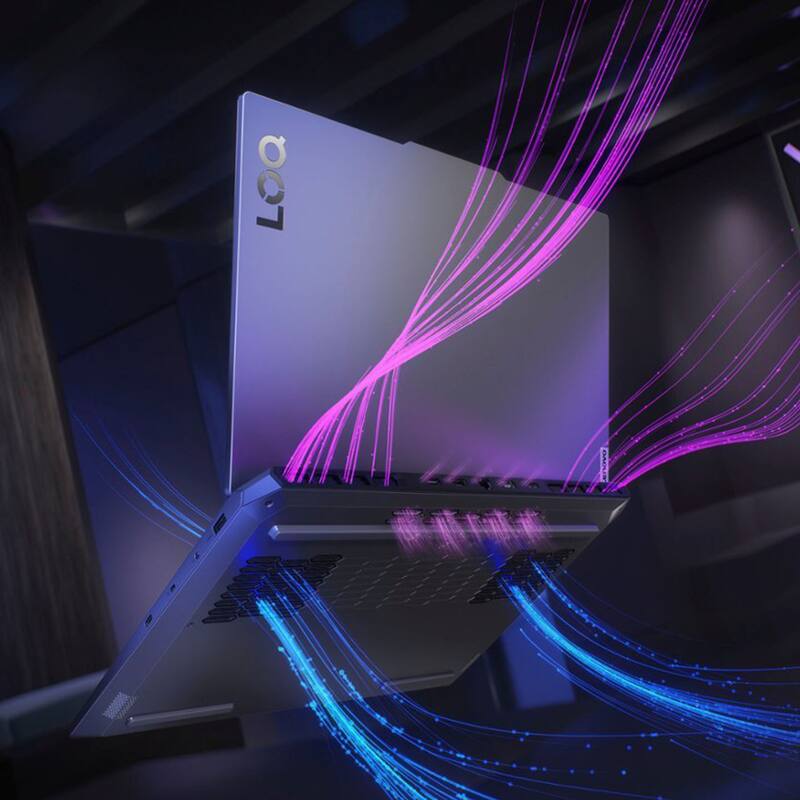 Alt View 10. Lenovo - Lenovo LOQ 15.6" 144Hz FHD Gaming Laptop,Intel i5-12450HX,RTX 2050,32GB DDR5,4TB SSD,Win 11,Grey - Gray.