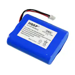 HQRP - Battery for ADT 300-10186, Honeywell Pro 7, AI05-2, AIO7-1 Command Smart Security Panel 3OO-1O186 3.7V Li-Ion 8500Mah