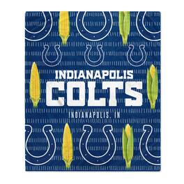Pegasus - Indianapolis Colts 60'' x 70'' Hometown Logo Fleece Blanket - Multicolor
