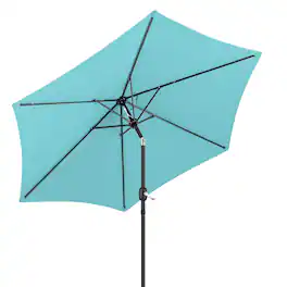 Winado - 9FT Patio Umbrella Outdoor Umbrella with Push Button Tilt and Crank, Umbrella Outdoor Patio for Patio, Deck, Backyard