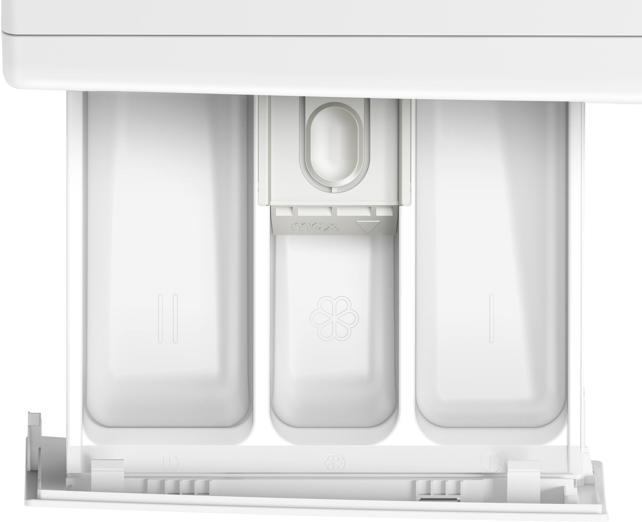 Alt View 28. Bosch - 500 Series 2.4 Cu. Ft. High-Efficiency Stackable Smart Front Load Washer with 4D Wash System - White.