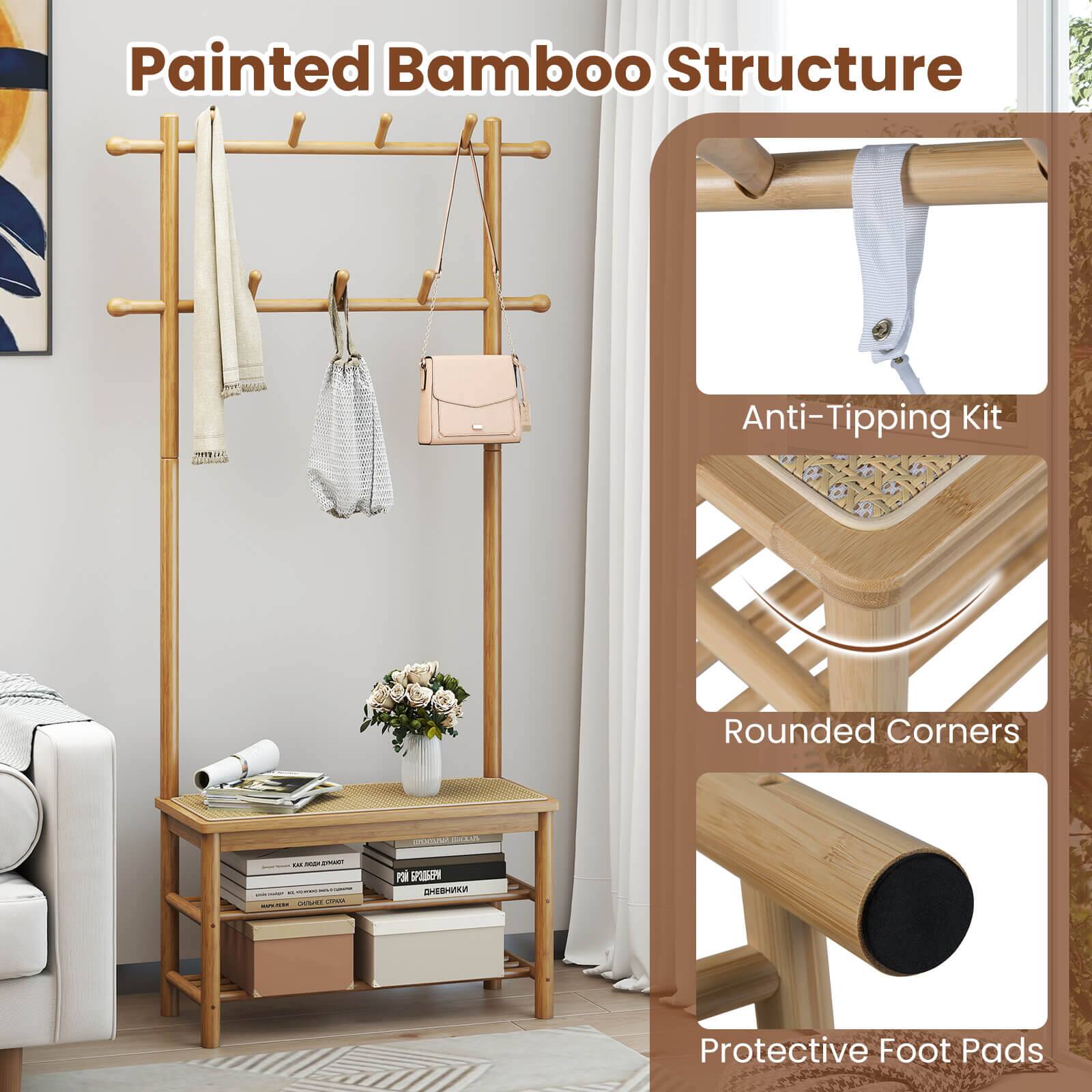 Painted Bamboo Structure

- Anti-Tipping Kit
- Rounded Corners
- Protective Foot Pads