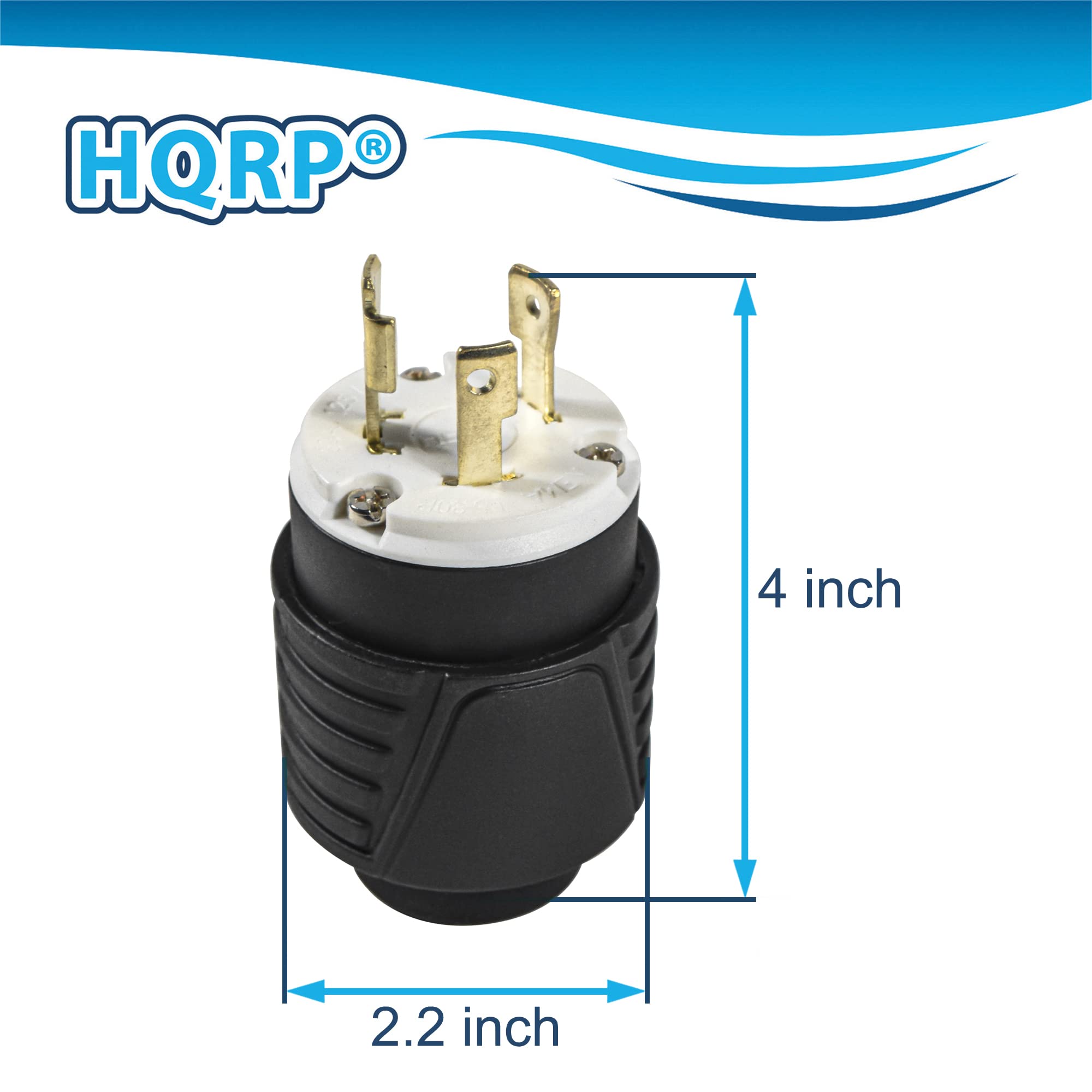 HQRP 4 inch 2.2 inch