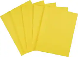 Wausau Paper - Astrobrights 8.5" x 11" Color Copy Paper, 24 lbs., 500/Ream - Solar Yellow