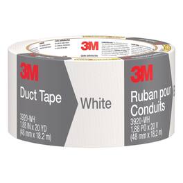 3M - Scotch 1.88 in. W X 20 yd L White Solid Duct Tape