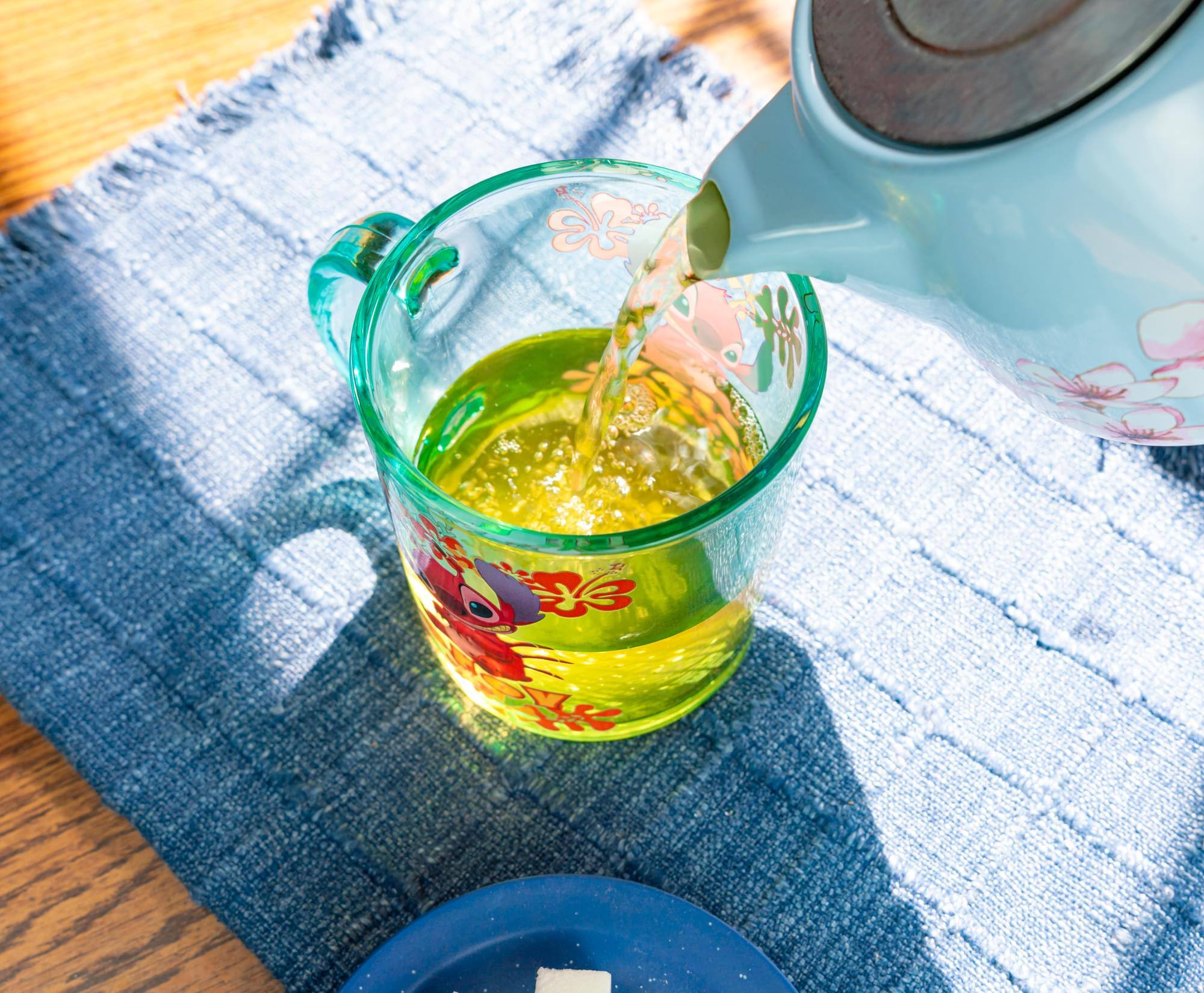 Alt View 6. Disney - Disney Lilo & Stitch Leroy Glass Mug | Holds 18 Ounces - Multi-Colored.