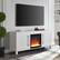 Left. Camden&Wells - Yarmouth Crystal Fireplace TV Stand for Most TVs up to 65" - Alabaster.