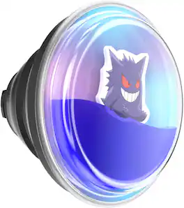 PopSockets - PopTop Swappable Universal Grip for Cell Phones, TOP ONLY, Compatible with Any PopGrip Base - Squishy Gengar Shadow Ball
