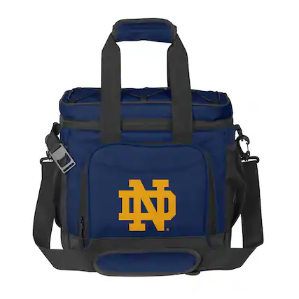 Front. Logo Brands - Notre Dame Fighting Irish 24-Can Flex Cooler - Navy.
