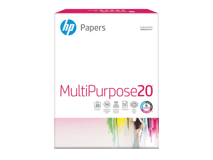 HP Multipurpose Paper | 500 Sheets | Letter | 8.5 x 11 in | HPM1120R ...