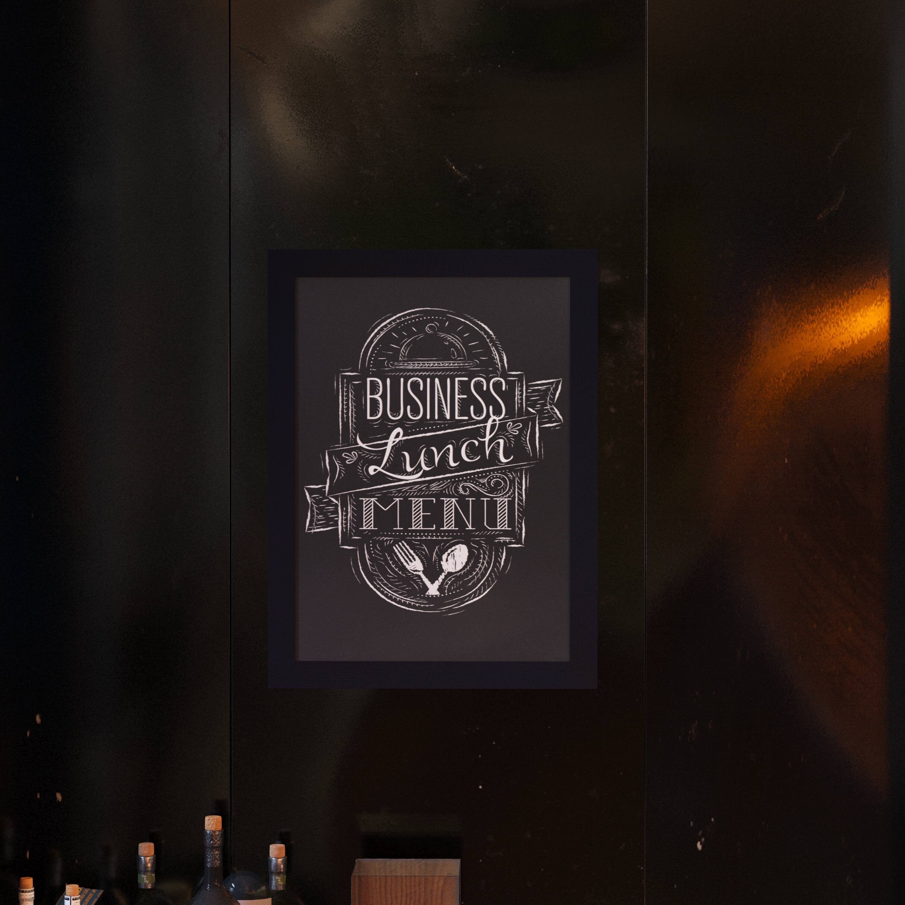 BUSINESS Lunch MENU