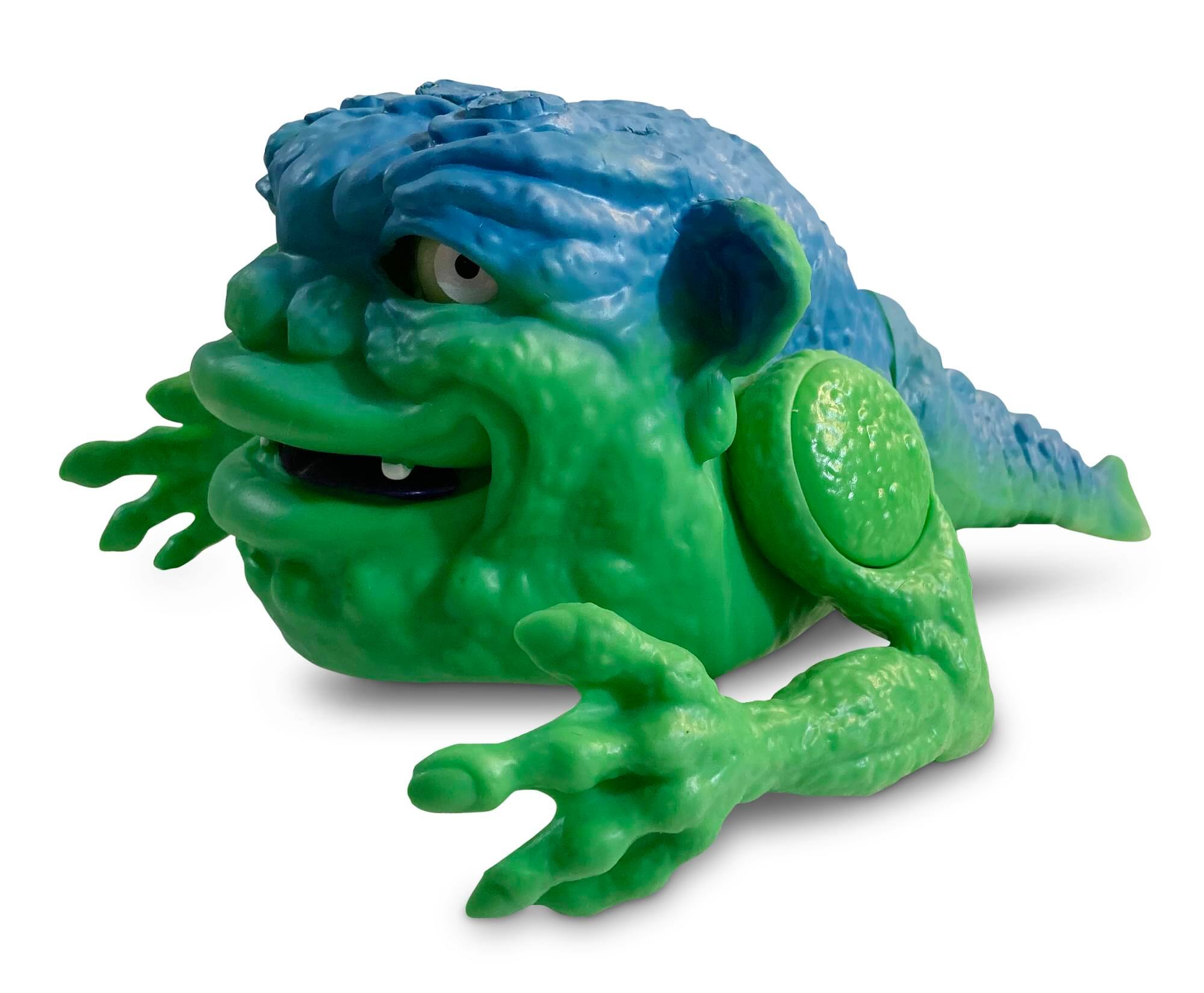 Alt View 2. TriAction Toys - Boglins 8-Inch Foam Monster Puppet | Alien Vizlobb - Green.