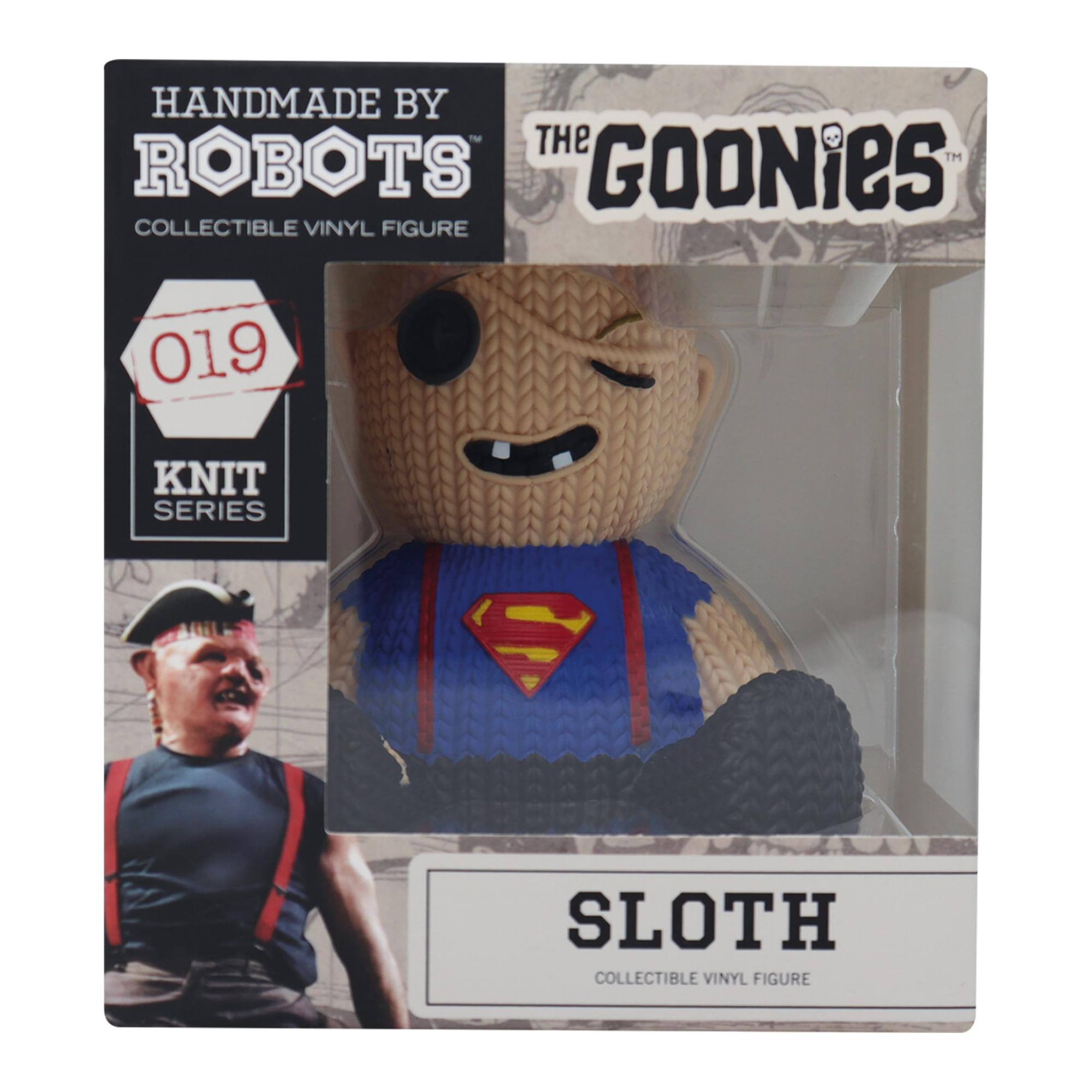HANDMADE BY THE TM ROBOTS GOONIES COLLECTIBLE VINYL FIGURE 019 KNIT SERIES S SLOTH COLLECTIBLE VINYL FIGURE