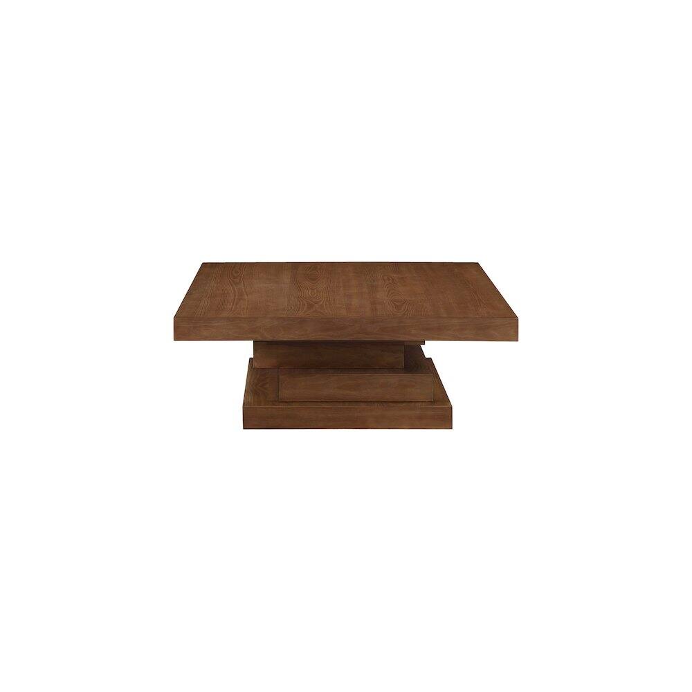 Alt View 1. Meridian Furniture - Westmount Walnut Coffee Table - Brown.