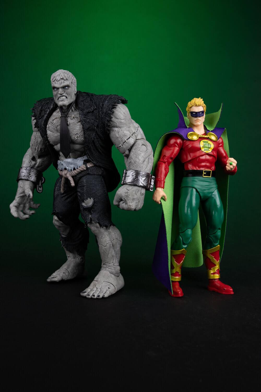 Alt View 2. McFarlane Toys - DC Multiverse - Solomon Grundy vs Green Lantern (JSA) 7" Action Figure and Mega Figure 2 Pack   - COLLECTIBLES - Multicolor.