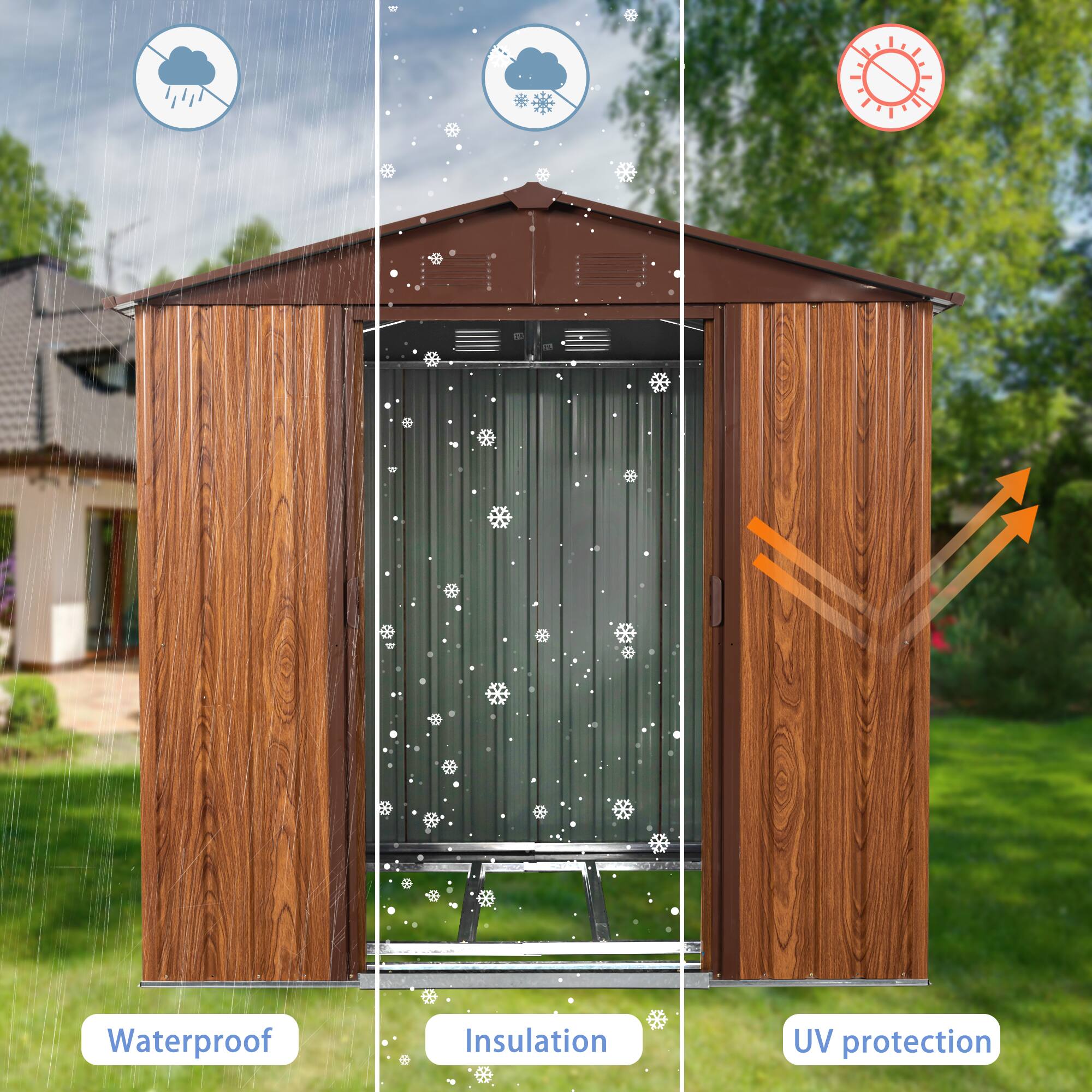 Waterproof  
Insulation  
UV protection