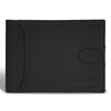 Front. Champs - Onyx Collection Leather Access Bi-Fold Wallet - Black.