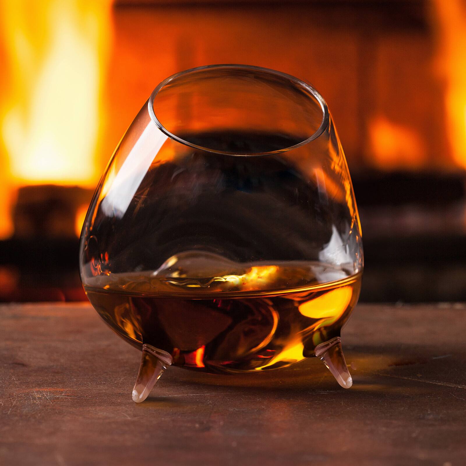 Alt View 2. Final Touch - Relax Cognac Glasses, Set of 2 - Clear.