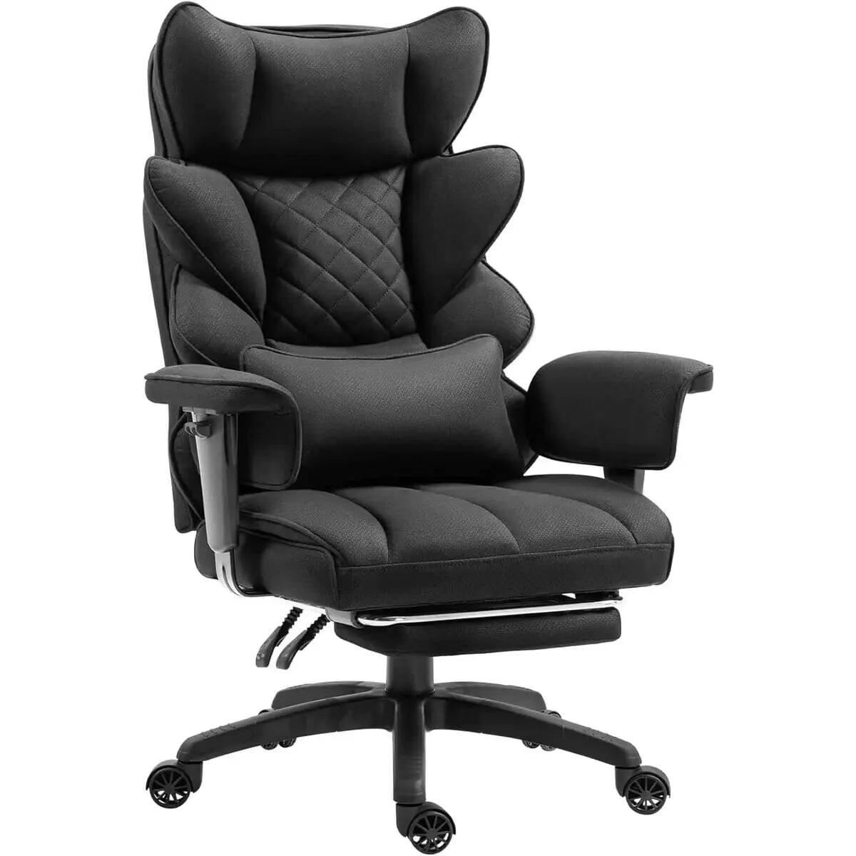 Alt View 9. Dowinx - Big and Tall Office Chair with Plush Pocket Spring Cushion - Brown.