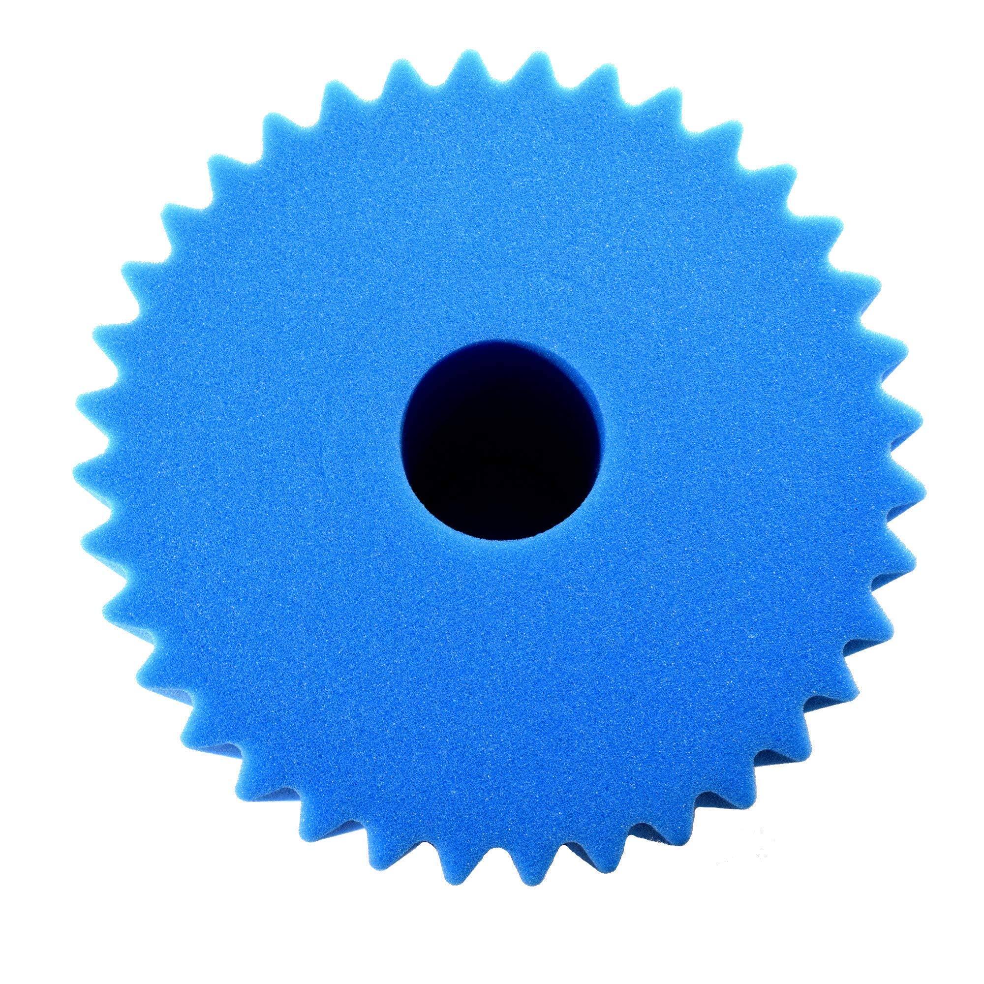 Left. HQRP - HQRP Blue Foam Filter for Electrolux Aerus Centralux Central Vacuums E130 1560 1580 1590 series, 7 x 8.5 in.