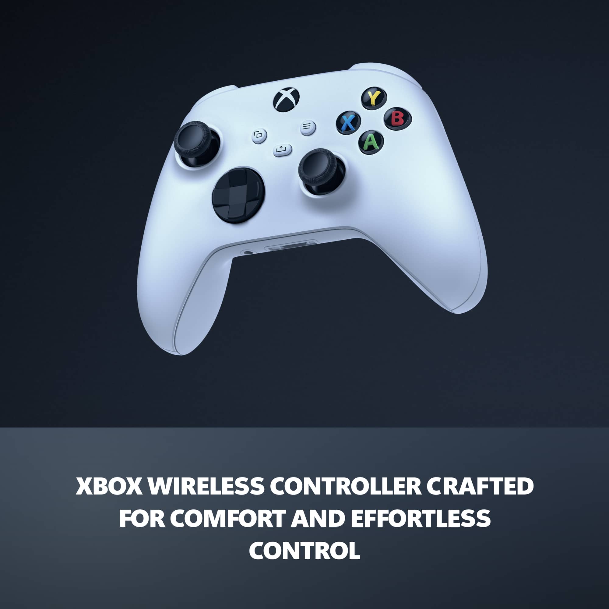 XBOX WIRELESS CONTROLLER CRAFTED FOR COMFORT AND EFFORTLESS CONTROL