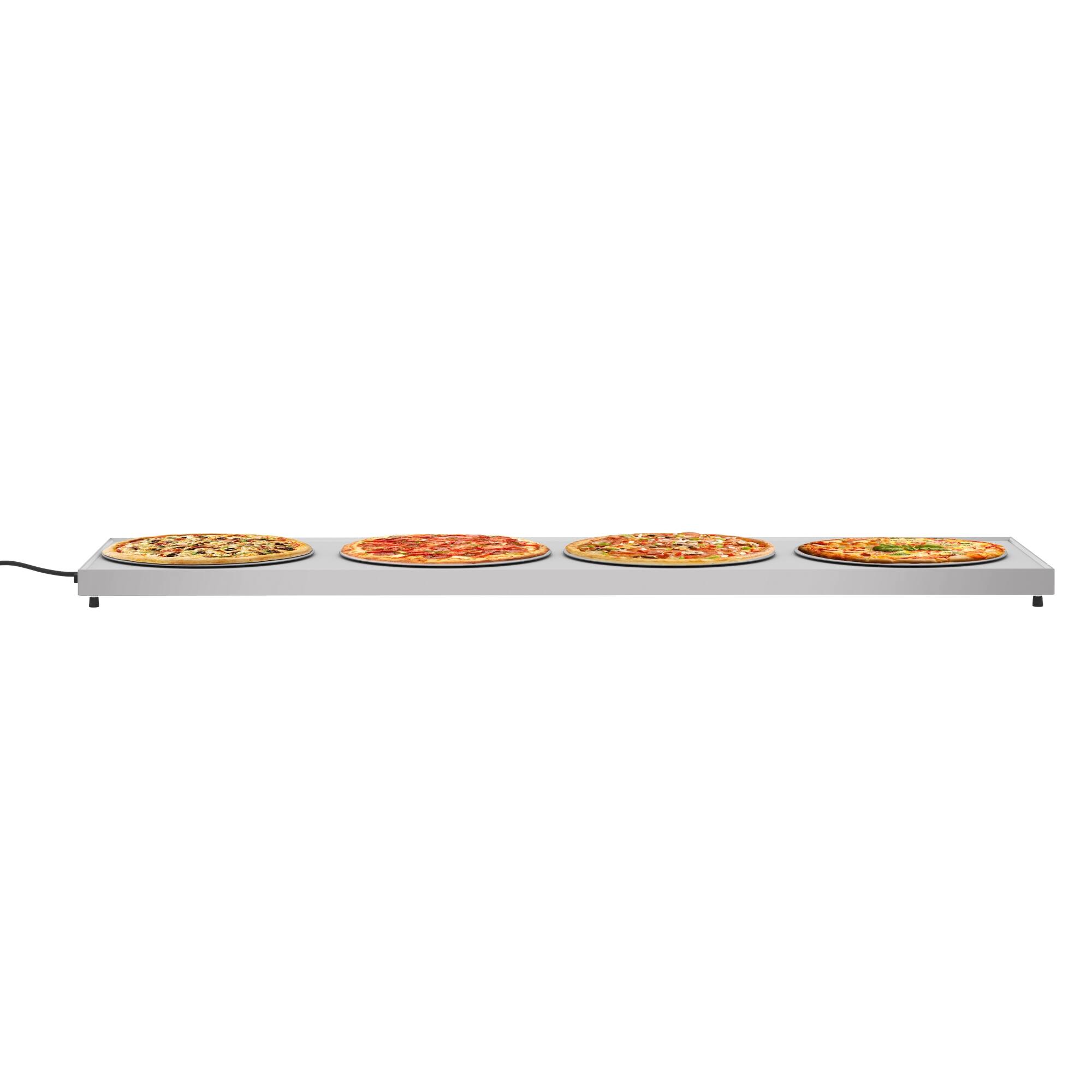 Angle. Koolmore - 72 In. Commercial Warming Shelf - Silver.