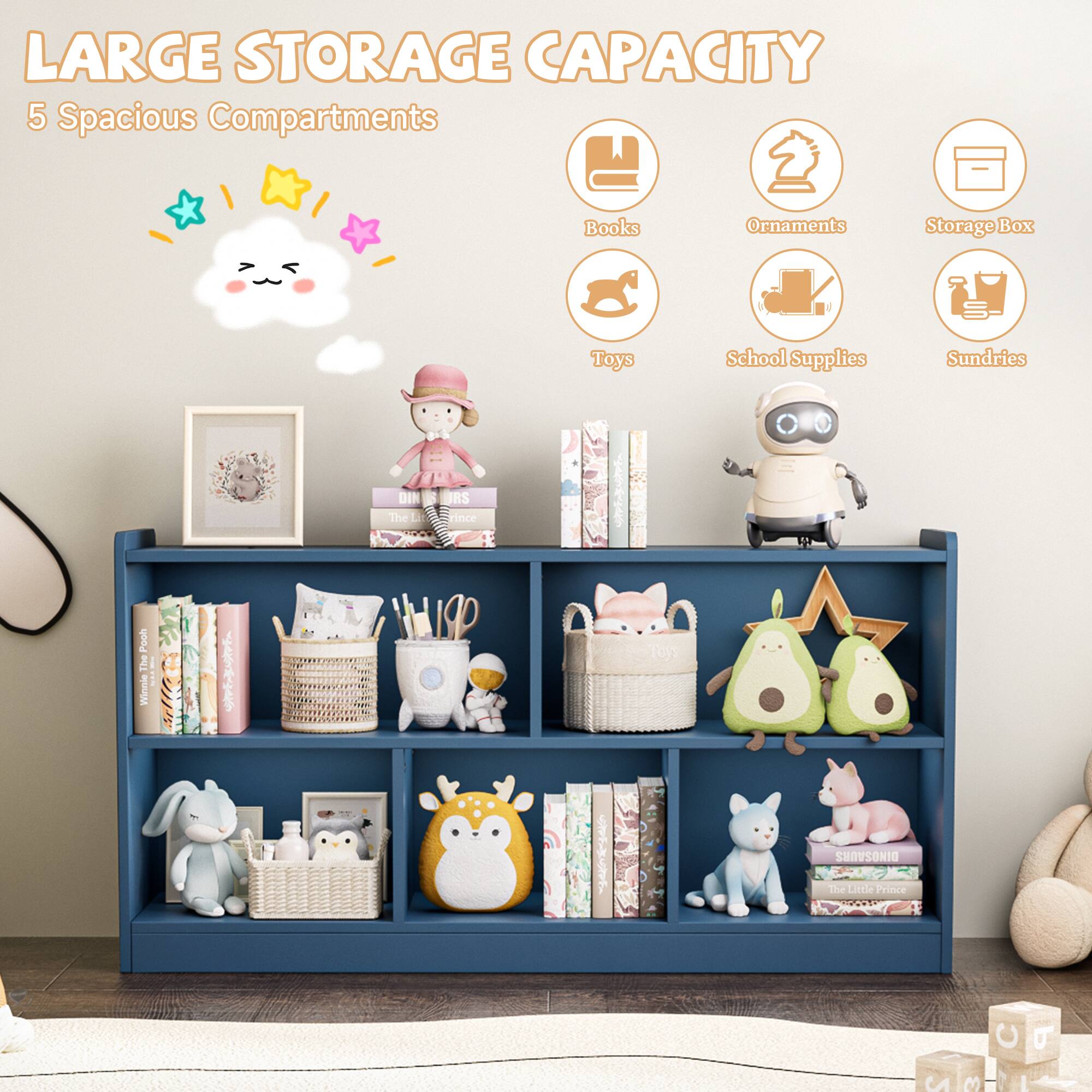 LARGE STORAGE CAPACITY  
5 Spacious Compartments  

Books  
Ornaments  
Storage Box  
Toys  
School Supplies  
Sundries  

The Winnie the Pooh  
The Lion the Witch and the Wardrobe  
The Magic Faraway Tree  
The Secret Garden  
The Wind in the Willows  
The Tale of Peter Rabbit  
The Tale of Benjamin Bunny  
The Tale of Pigling Bland  
The Tale of Jemima Puddle-Duck  
The Tale of Tom Kitten  
The Tale of Jolly Roger  
The Tale of Little Tailor  
The Tale of Mr. Jeremy Fisher  
The Tale of Mrs. Tiggy-Winkle  
The Tale of Two Bad Mice  
The Tale of the Pie and the Pie  
The Tale of the Pie and the Pie  
The Tale of the Pie and the Pie  
The Tale of the Pie and the Pie  
The Tale of the Pie and the Pie  
The Tale of the Pie and the Pie  
The Tale of the Pie and the Pie  
The Tale of the Pie and the Pie  
The Tale of the Pie and the Pie  
The Tale of the Pie and the Pie  
The Tale of the Pie and the Pie  
The Tale of the Pie and the Pie  
The Tale of the Pie and