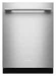 KitchenAid - 24" Top Control Built-In Dishwasher with 360 Max Jets Third Rack and ProDry System, 44 dBA - Stainless Steel