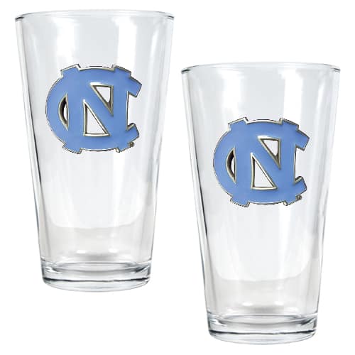 Great American Products North Carolina Tar Heels Pint Glass