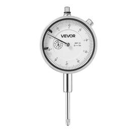 VEVOR - Dial Test Indicator, 0.001 inch Accuracy, 0-1 inch Measuring Range, Professional for Internal Diameter Measurement - White+Sliver