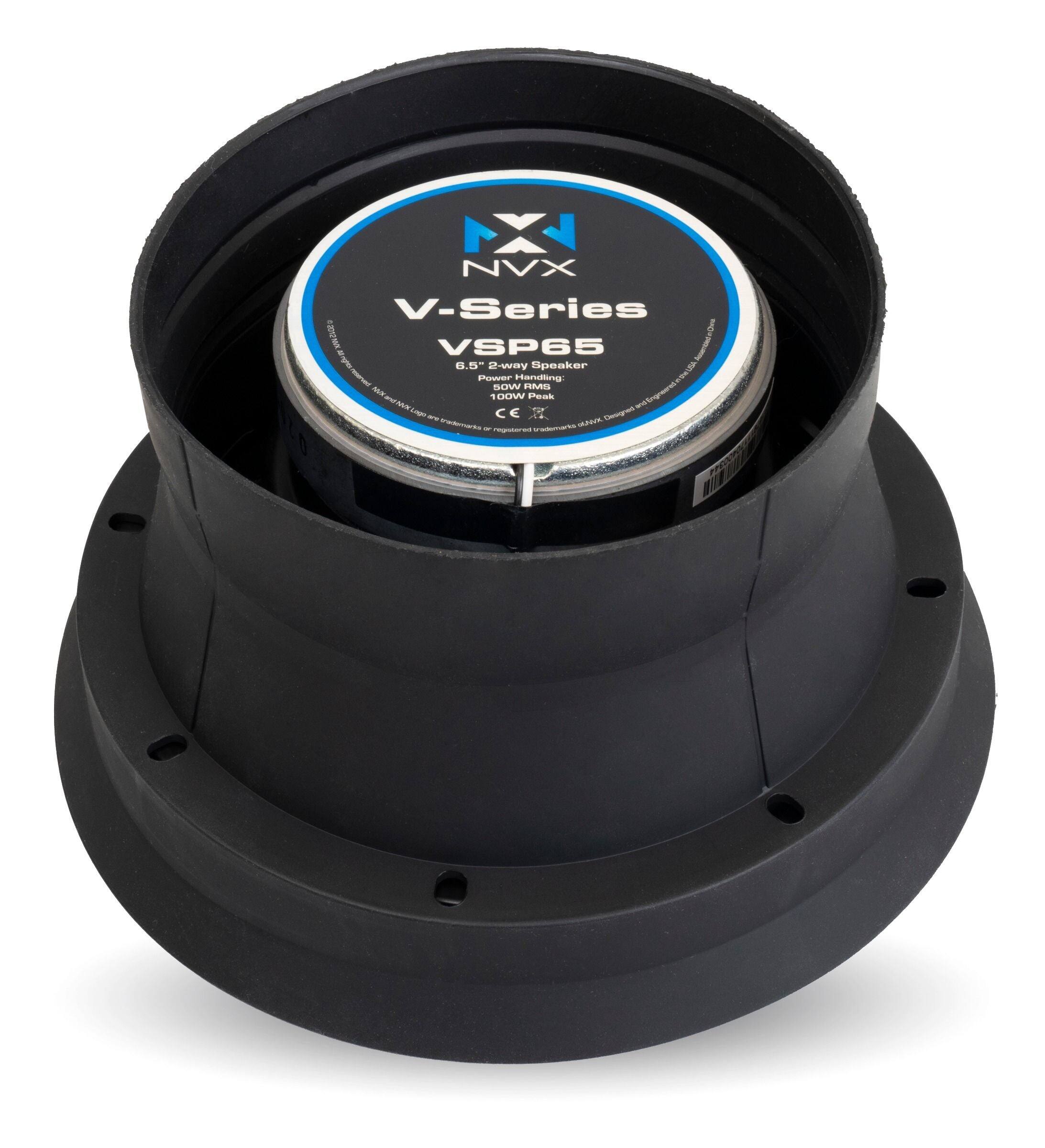 MX NVX V-Series  
VSP65  
6.5" 2-way Speaker  
100W RMS  
150W Peak  
8Ω  
CE