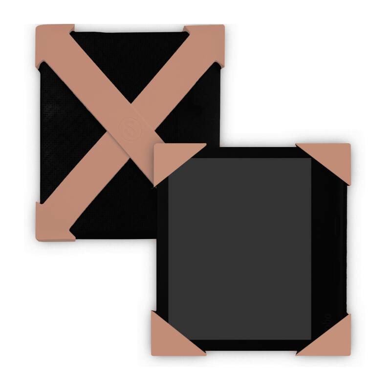 Front. Strapsicle - Hand Straps for Kindle Oasis (Pack of 2) - E-Reader Straps for Comfortable Reading - Kindle Accessories & Gift - Nude.