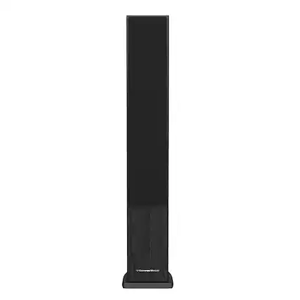 Front. Cerwin Vega - Cerwin-vega La44b La Series 280-watt-peak La44 3-way Tower Speaker - Black.