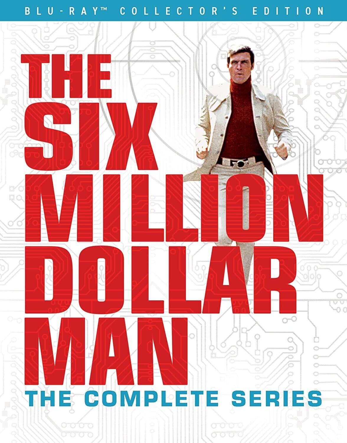 The Six Million Dollar Man: The Complete Series BLU RAY [33 Discs