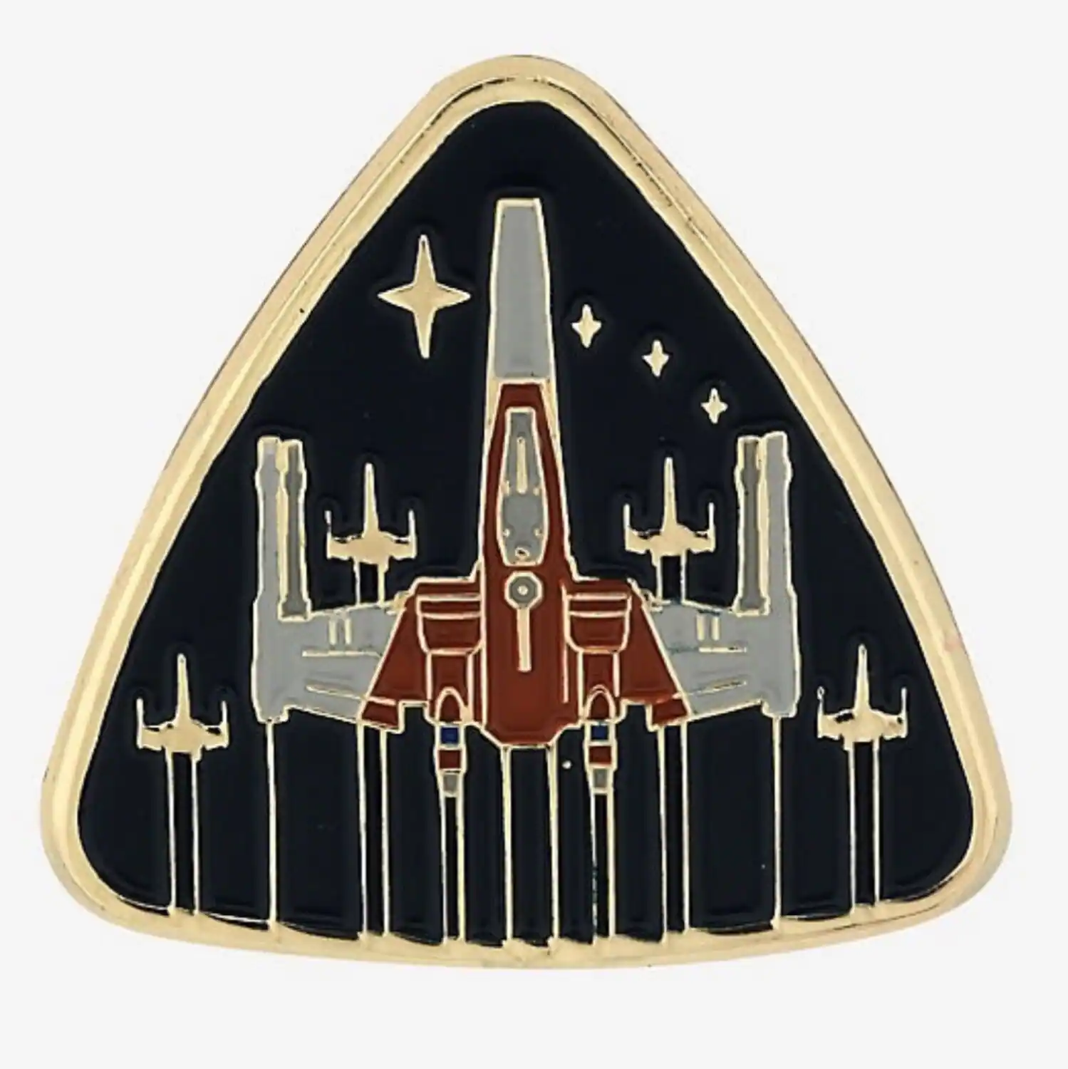 Front. PopMarket - Star Wars: The Rise Of Skywalker X-Wing Badge Enamel Pin - Mulitcolor.