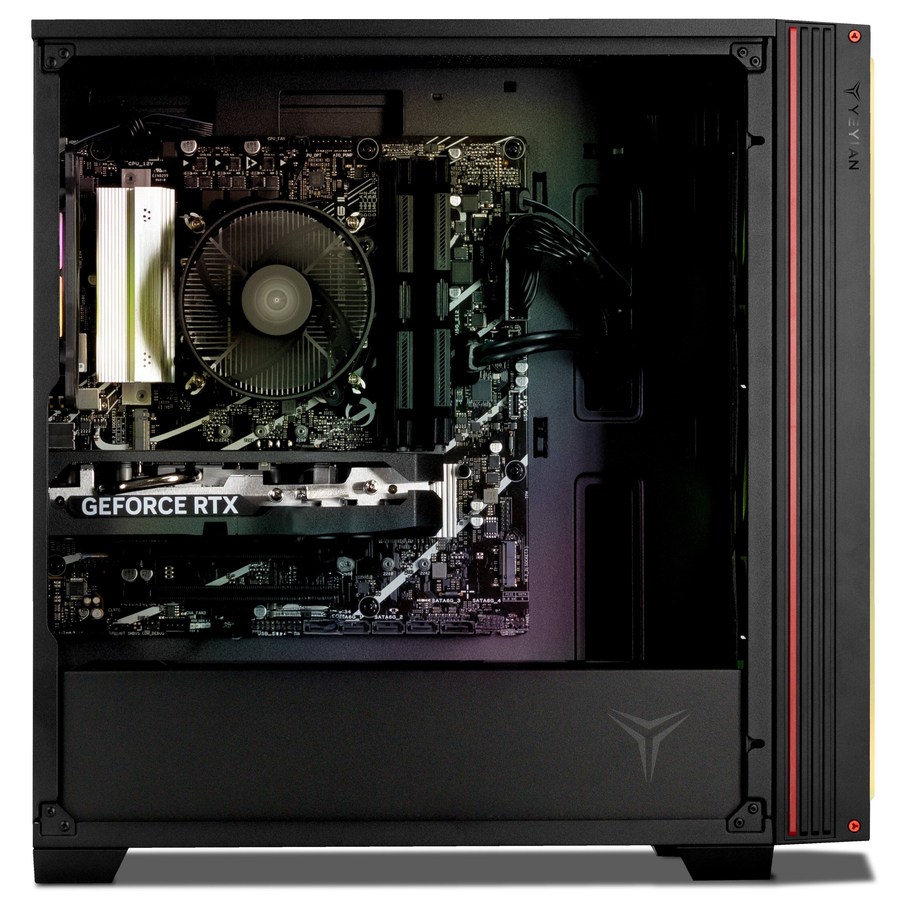 YEYIAN Gaming PC. Core i5 14400F, NVIDIA RTX 5060 , 1TB NVMe, 32GB