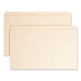 Smead Manufacturing - Top Tab Fastener Folders, Straight Tabs, 0.75" Expansion, 1 Fastener, Legal Size, Manila Exterior, 50/Box