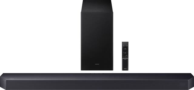 Samsung - Q-series HW-Q600F ATMOS 3.1.2 Ch Soundbar with Subwoofer - Titan Black
