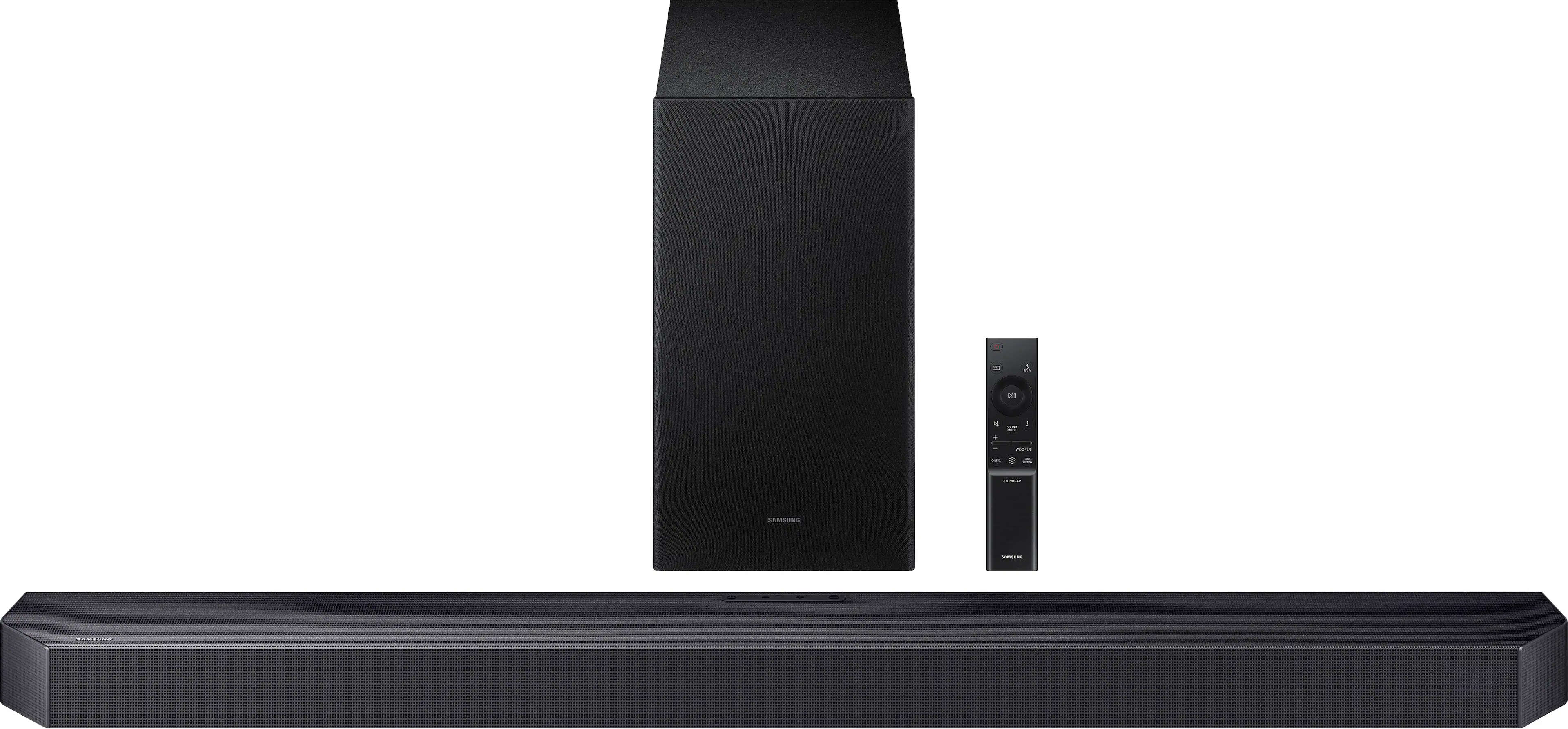 Samsung - Q-series HW-Q600F ATMOS 3.1.2 Ch Soundbar with Subwoofer - Titan Black