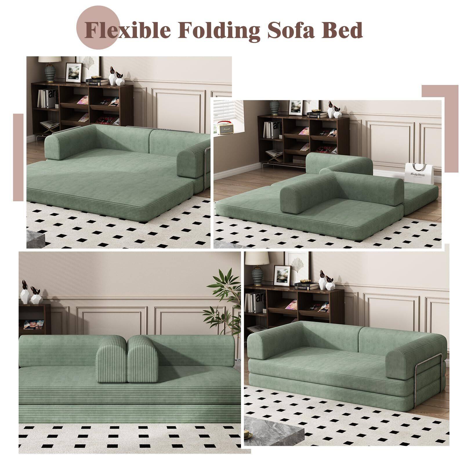 Flexible Folding Sofa Bed