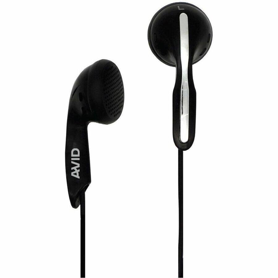 Alt View 3. Avid - AVID AE-1M Earset - Stereo - USB Type C - Wired - 32 Ohm - 20 Hz to 20 kHz - Earbud - Binaural - In-ear - 5 ft Cable - Black.